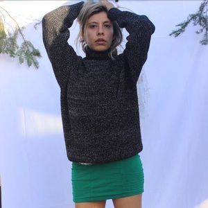 Adell Barre Silver Metallic Sweater